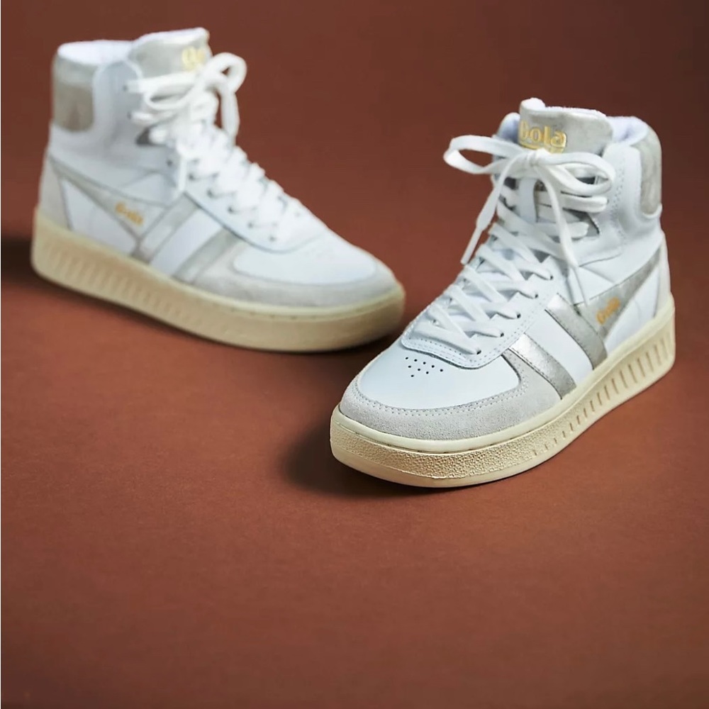 NIB Gola + Anthropologie Slam Hiightops